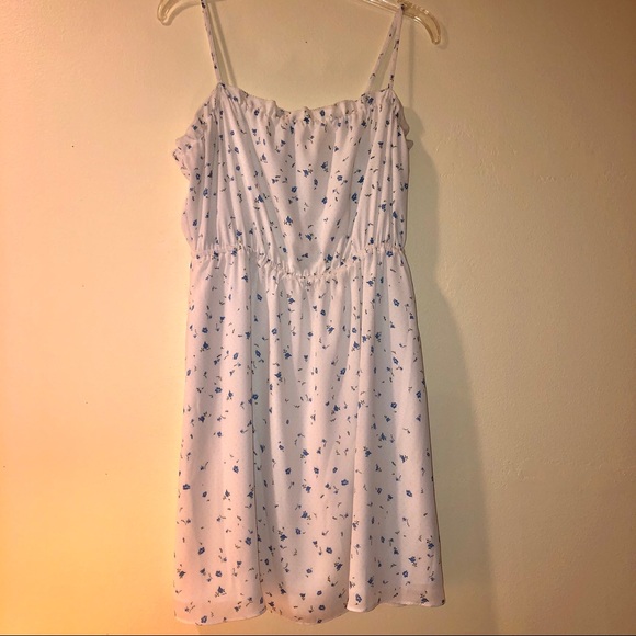 ARITZIA Sunday Best White Floral Mini Dress - Picture 1 of 2